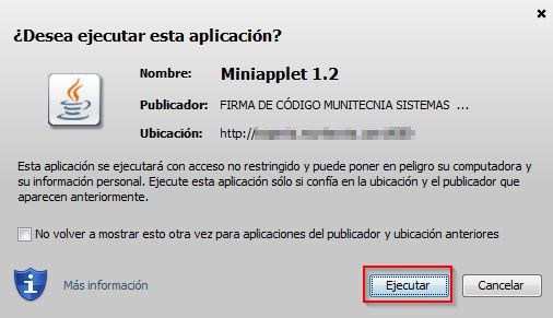 Durante el proceso de tramitacin aparecen alertas de seguridad qu debo hacer?