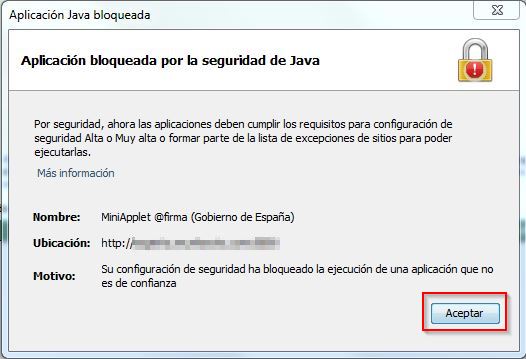 Durante el proceso de tramitacin aparecen alertas de seguridad qu debo hacer?